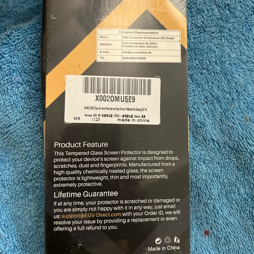 Glass Screen Protector NIB - Picture 2 of 2